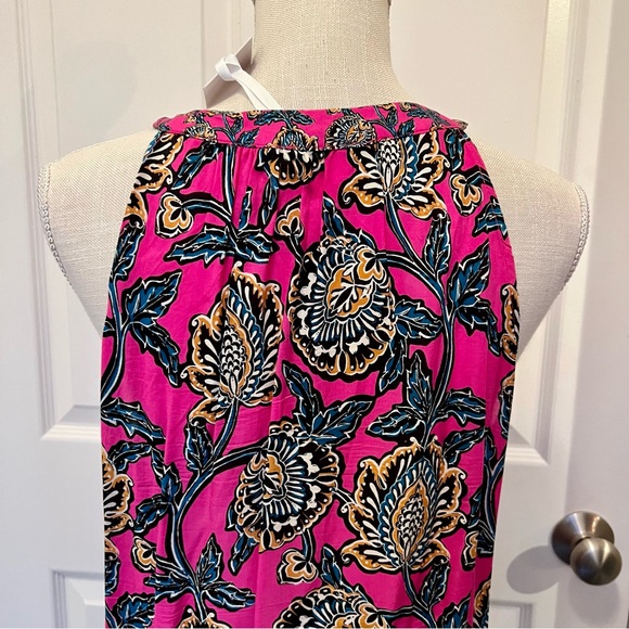 NEW ROSE & OLIVE SLEEVELESS TOP - Picture 4 of 10